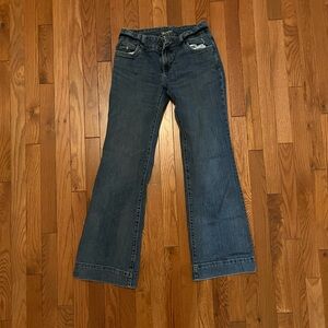 Blue Wrangler Bootcut Jeans Women Size 5x32